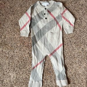 Burberry baby bodysuit